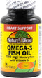 Nature's Blend Omega-3 Fish Oil 1200 mg and Vitamin D3 1000 IU 90 Softgels...