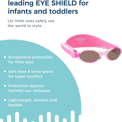 Baby BanZ Baby Girls Adventure BANZ Swimming Goggles, Pink Diva Camo, 2 US...