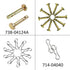 Replacement Shear pins and Split pins are Suitable for Cub Cadet 738-04124 and 714-04040 MTD Snow blowers (16 Pack)...