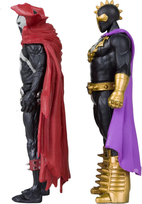 McFarlane Toys - Spawn Page Punchers 2pk Spawn and Anti-Spawn 3in Action Figures with Comic...