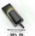 Portable Charger with Built-in USB-C Cable,10000mAh 18W PD Fast Charging Power Bank.Ultra-Compact Battery Pack Compatible with iPhone 15,15 Plus,1...