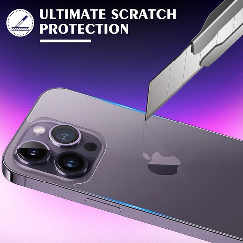 Beeyoka [3 Pack Screen Protector for iPhone 14 Pro Max,Front and Back Screen Protector,Camera Protector Anti-Fingerprint/Scratch (6.7 inch)...