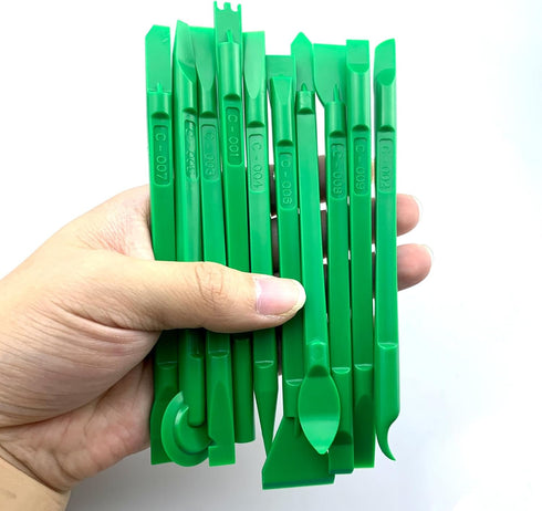 15 Pcs Antistatic Spudger Plastic Opening Pry Tool Set?Suitable for any touch screen or case Cleaning Scraper Prying and Opening Tool for Laptop T...