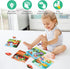Wooden Peg Puzzles for Toddlers 1-3, Kids Educational Preschool Peg Puzzle Toy Ages 2-4, Set of 4 Dinosaur Toddler Puzzles, Ideal Gift for Ages 1 ...