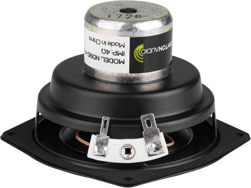 Dayton Audio ND90-4 3-1/2" Aluminum Cone Full-Range Neo Driver 4 Ohm...