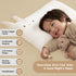 Choc chick Toddler Pillow,20X12inches Machine Washable 100% Cotton Pillowcase Soft Hypoallergenic Kids Pillows,Child Cute Animal Perfect Toddler P...