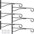 8" Plant Hangers 6 Pack, Hanging Plant Bracket for Wall Fence Porch Outdoor Indoor, Metal Plant Hooks for Basket, Flower, Planter, Feeder, Lantern...