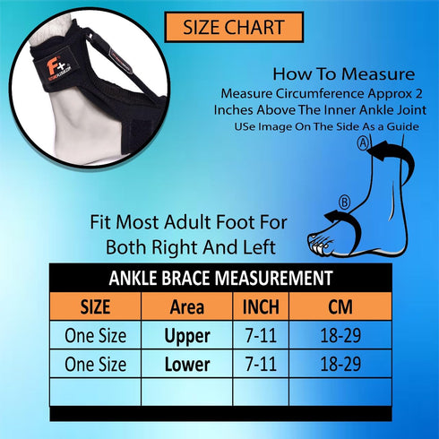 Ankle Support Brace Night for Men & Women, Sports Injury Recovery Ankle Sprain Compression, Arthritis, Achilles,Tendon, Foot Pain Relief, for Socc...