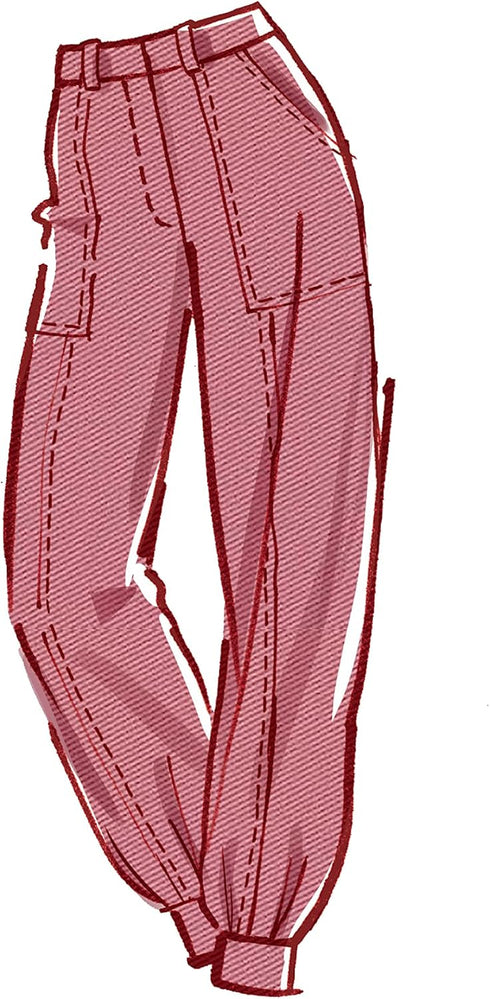 McCall's Misses' Cargo Pants Sewing Pattern Kit, Code M8206, Sizes 6-8-10-12-14, Multicolor...