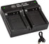 BM Premium NB-10L Dual Bay Battery Charger for Canon PowerShot G15, G16, G1X, G3X, SX40 HS, SX40HS, SX50 HS, SX60 HS Digital Cameras...