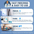 Dr. Frederick's Original Frosty Fingers - 2pc - Finger Gel Ice Packs - Finger Ice Pack Wrap - Thumb Ice Pack - Reusable Ice Pack Sleeves - for Inj...