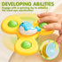 Musical Baby Toys - Suction Cups High Chair Toys - Spinner Teether Toy - Keep Infant Toys from Falling - Montessori Sensory Toys for Toddlers - Ch...