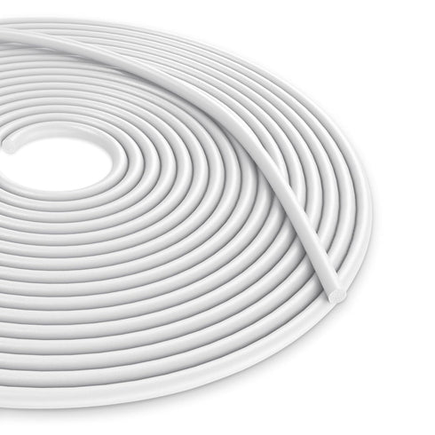 1/4 Inch x 50FT Backer Rod Diameter Foam Caulk Concrete Expansion Joint Filler White Saver Weather Strip Seal for Gaps and Joints Concrete Filling...