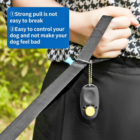 BAAPET 15 ft 20 ft 30 ft 50 ft 100 ft Long Dog Training Leash for Dog Training, Play, Camping, or Backyard Lead with Training Clickers for Small, ...