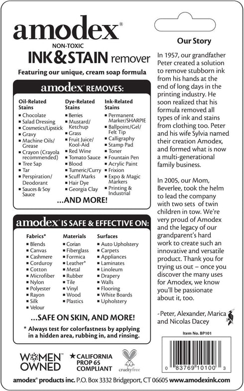 Amodex Ink & Stain Remover 1oz Bottle...