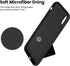 LAUDTEC Silicone Kickstand Case Compatible with iPhone X/XS, Vertical and Horizontal Stand Hand Strap Metal Kickstand Cover, Flexible Soft Liquid ...