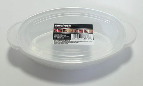 Sure Fresh Professional Oval Food Container with Lid...