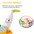 Jollybaby Stroller Rattle Toys for Car Seat Parm, Fruit Plush Hanging Infant Crib Bed Travel Activity Ring Bell with Crinkle, Squeaky & Teether fo...