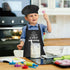 Kids Apron and Chef Hat Set, “CHEF in training” Apron Adjustable Child Apron Chef in Training Funny Apron...