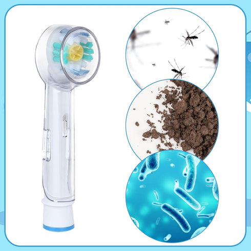 8 Pack Toothbrush Cover for Protecting Oral-B Replacement Brush Heads Electric Toothbrush, Portable Travel Brush Heads Caps, Convenience for Trave...