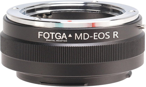 FOTGA MD-EOSR Lens Mount Adapter Ring for Minolta MD Lens to R3 R5 R5C R6 Mark II R7 R8 R10 R50 R100 RP Camera, Compatible with Canon EOS R Mount ...