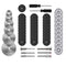 Rotary Tools Cutting Wheel Set 47pcs?Mini Circular Saw Blades,Mesh Cutting Discs,Dismond Cutting Wheels,Rotary Tools Accessory Set for DIY Enthusi...
