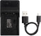 NP-80 USB Charger for Casio Exilim EX-G1, Exilim EX-N1, Exilim EX-N2, Exilim EX-S5, Exilim EX-S8, Exilim EX-S9, Exilim EX-Z35, Exilim EX-Z550, Exi...