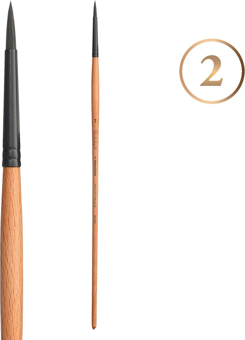 Princeton Catalyst Paintbrush, Size 2, Light Wood...