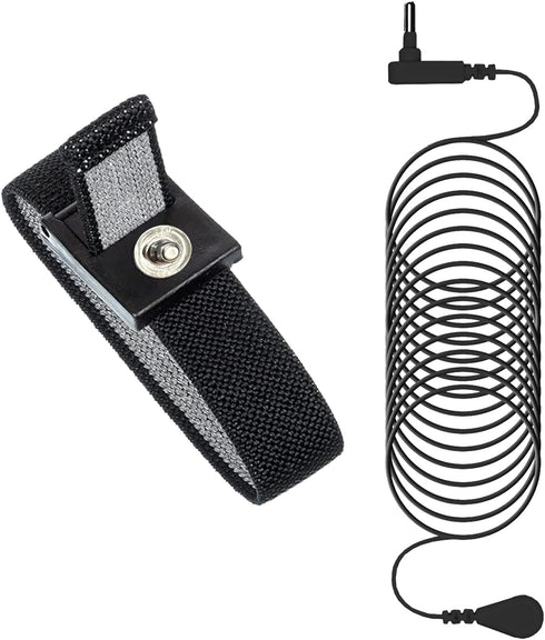 Grounding Wrist Strap, Grounding Bracelet with 15 Feet Grounding Cord, Earth Connected Grounding Wristband for Sleep, Energy, Pain Relief, Inflamm...