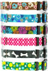 Extreme Dog Fence Replacement Containment and Training Collar Strap for Most Underground Electric Dog Fence Brands - Pink Dots (Small: 10" - 12" x...