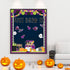 94Pcs Halloween Bulletin Board Decoration Kit Halloween Party Bulletin Board Set Pumpkin Bat Ghost Witch Paper Cutouts with Glue Points for Classr...