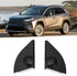 Qiilu Front Door Pillar Tweeter Cover, 2pcs Car Tweeter Speaker Cover Trim Black Modification Replacement for RAV4 2014?2019...