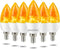 Bestview Flickering Light Bulbs,3 Modes Led Flame Effect Light Bulb, Smart E12 Chandelier Base Candle Fire Light Bulb for Halloween, Christmas,Par...