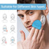 Silicone Face Scrubber Exfoliator, 4 Pack, Gentle Exfoliating Face Wash Brushes for Sensitive Skin, Waterproof Facial Cleansing Brush for Men and ...
