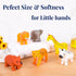 XY-WQ Bath Toys No Hole, for Infants 6-12& Toddlers 1-3, No Hole Bathtub Toys (Animal, 6 Pcs with Mesh Bag)...