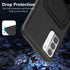 Case for Nokia G310 5G / Nokia G42 5G Phone Case with Tempered Glass Screen Protector, Folding Kickstand/Stand Wallet Card Holder/ Slots Silicone ...