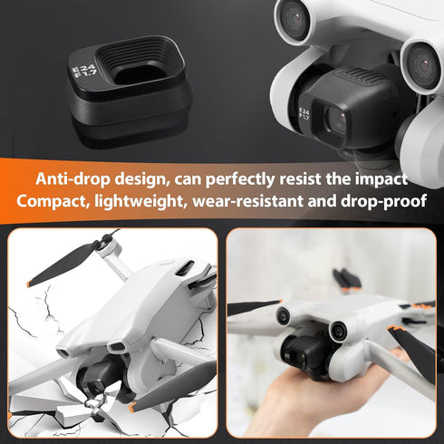 for DJI Mini 3/Mini 3 Pro Gimbal Camera Frame Replacement Mini 3 Pro Gimbal Camera Lens Frame Cover Cap Drone Accessories Parts...