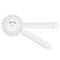 12 Inch Goniometer for Orthopaedic Use, 360 Degree Large Size Plastic Goniometer?Physical Therapy Angle Protractor Ruler for Knee Joints, Elbow, S...