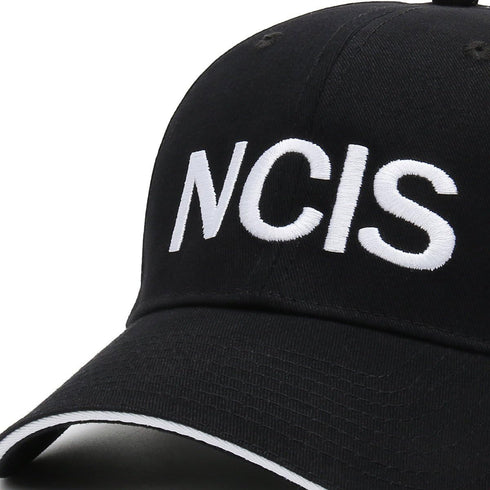 LishufenST NCIS Special Agents Cap Naval Criminal Investigative Service Embroidered Adjustable Cotton Baseball Cap Hat (Black)...
