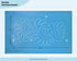 Interlocking EL Dorado - Edge to Edge Stencil, Continuous Line Template for Free Motion Quilting, Domestic Machine Quilting, Hand Quilting, Long-A...