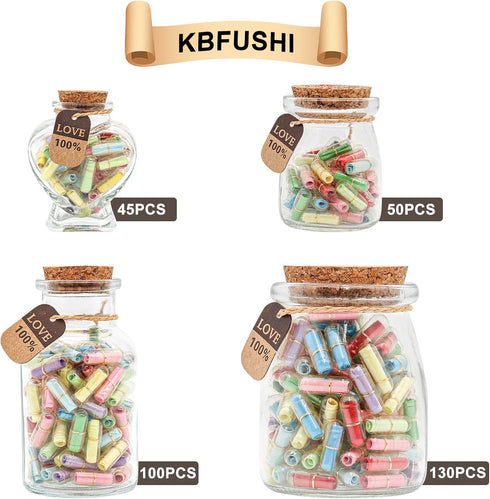 Capsule Letters Message in a Bottle - Cute Things Gifts for Boyfriend/Girlfriend - Love Letter for Anniversary, Birthday,Valentines Day, Mother's ...
