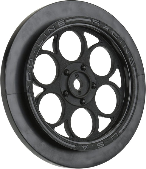 Pro-line Racing Showtime Front Runner 2.2/2.7 Blk FRNT Drag Whls PRO280303 RC Tire...
