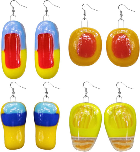 Tatuo 60 Pieces High Temperature Nichrome Wire Jump Rings, 21 Gauge with a Plastic Storage Box, U Hanger Hooks for Pendant, Ceramic Ornaments, Fus...