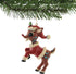Rudolph The Red-Nosed Reindeer in Santa Suit Ornament...