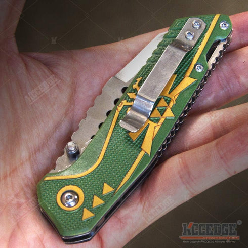 KCCEDGE BEST CUTLERY SOURCE EDC Pocket Knife Camping Accessories Hunting Knife Razor Sharp Edge Folding Knife for Camping Gear Survival Kit Tactic...