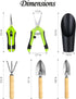 5Pcs Succulent Tools Mini Garden Small Gardening Tools Indoor, Pruning Shear Gardening Scissors, Hand Tool kit for Bonsai, Cactus, Fairy, Housepla...
