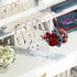 Headband Holder Scrunchie Holder Acrylic, Clear Hair Ties Holder Organizer, Headband Display Stand, Scrunchie Storage Organizer, Hair Accessories ...