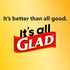Glad Trash Bags, ForceFlexPlus Tall Kitchen Drawstring Garbage Bags, 13 Gallon, Febreze Beachside Breeze, 34 Ct...
