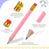 Zonon 24 Pieces Back to School Small Pencils Half Pencils Golf Pencils with Eraser Easy to Hold Graphite HB Pencils for Baby Shower Bridal Shower ...