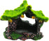 Aquarium Decoration House Resin Hollow Hideout House, Fish Tank Accessories Cave Ornament Tank Small Fish Hideaway with Moss...